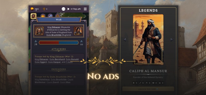 Clovis Medieval Grand Strategy screenshot 6