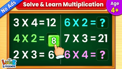 Multiplication Math For Kids Screenshot