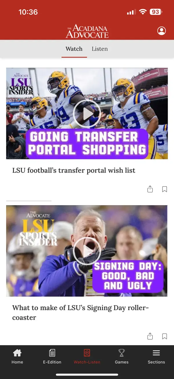 Screenshot #2 pour The Acadiana Advocate
