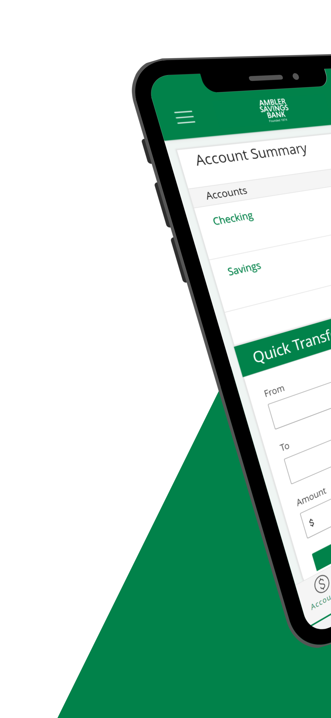 Ambler Savings Bank Mobile App