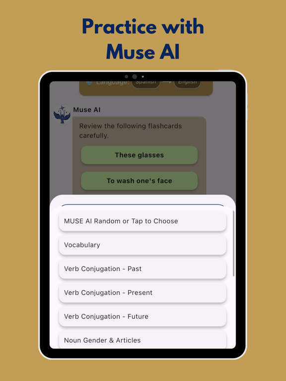 LingualMuse iPad screenshot 6 - Education app