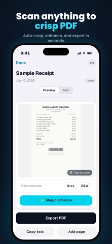 ScanWow - PDF Document Scanner screenshot