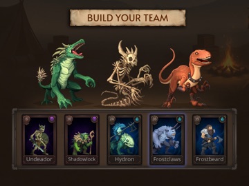 Dark Stones: Card Battle RPG iPad screenshot