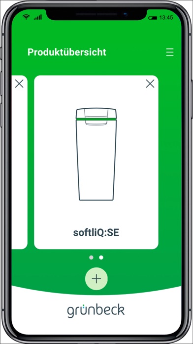 Grünbeck myProduct Screenshot
