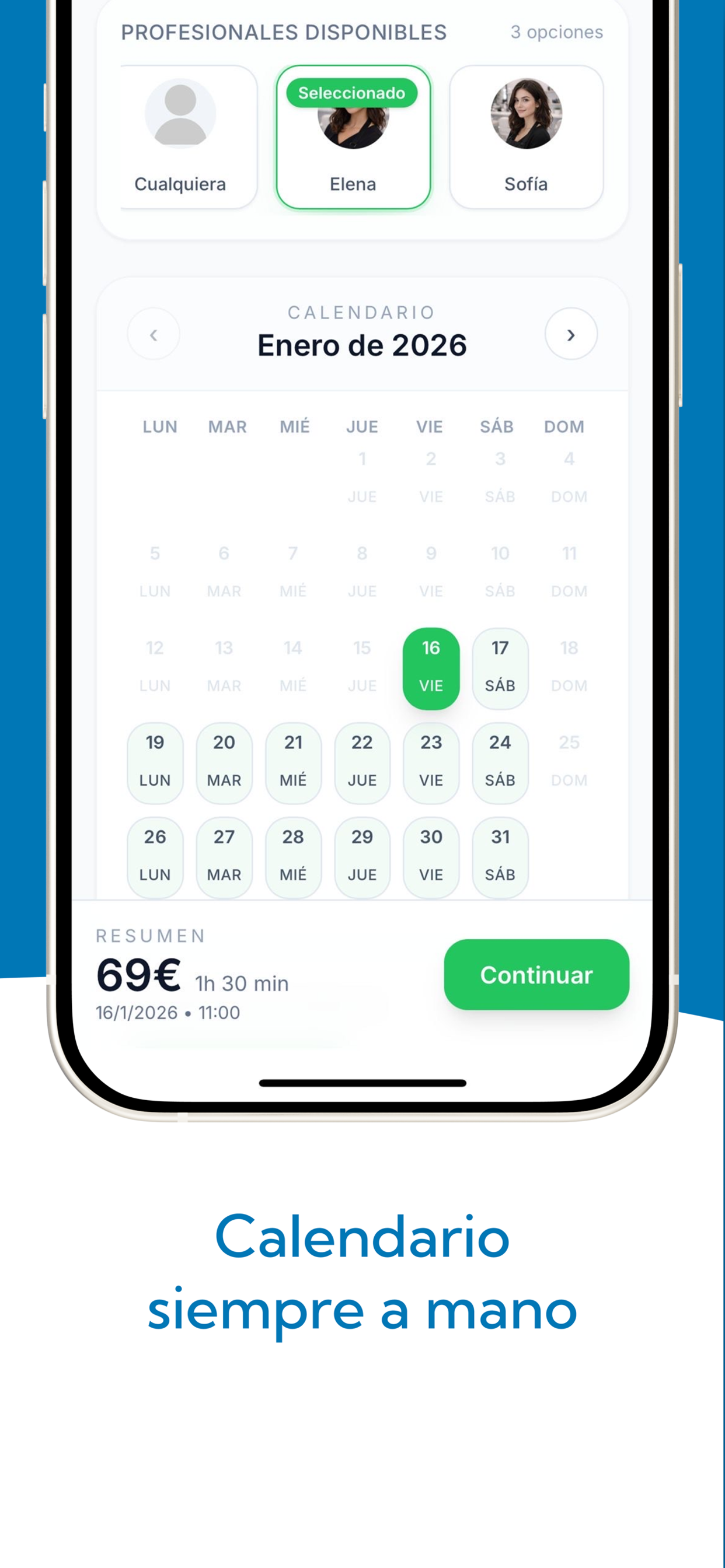 Citana - Gestión de reservas screenshot 6
