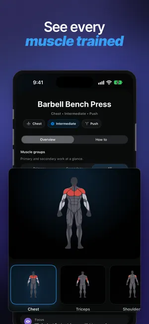 LiftBook: Gym Workout Tracker screenshot 3