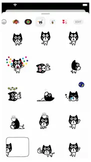 How to cancel & delete maru cat 1 animation sticker 1