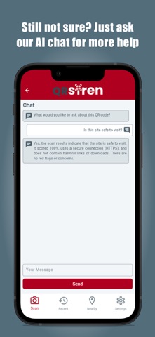 QRsiren screenshot