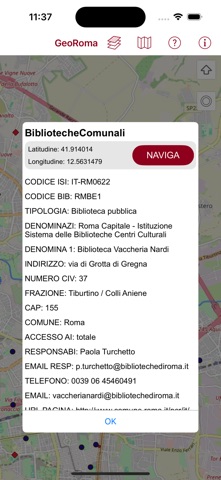 GeoRoma iPhone screenshot