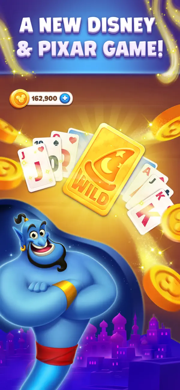 #2. Disney Solitaire (iOS) By: SuperPlay