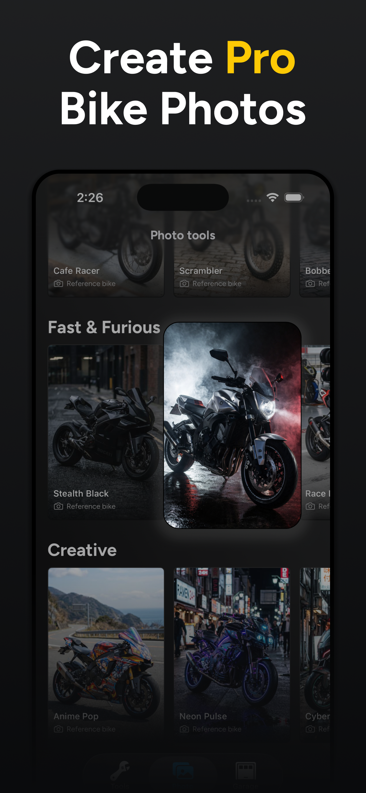 Motify: AI Motorcycle Mods