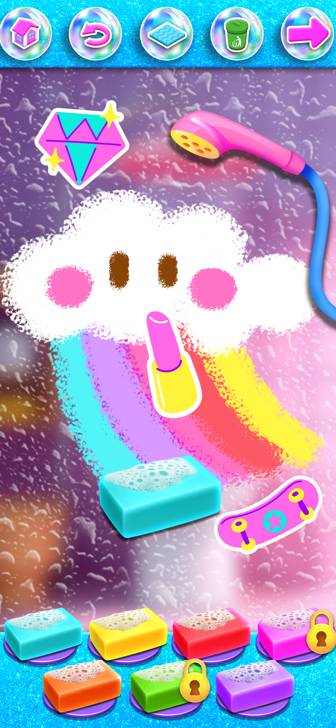 Rainbow Soap Coloring Artist