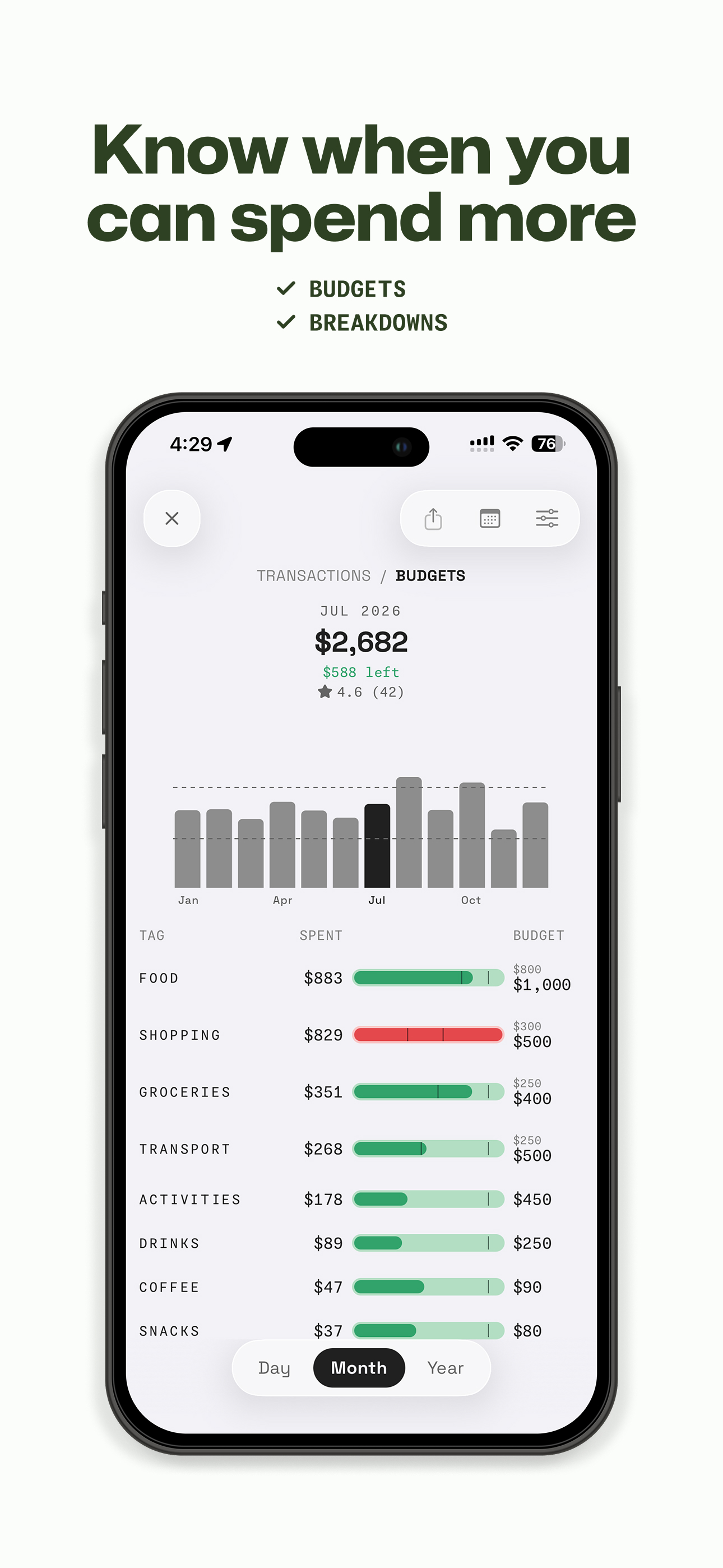 Cashcaded, your money manager screenshot 10
