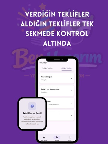 Ben Yaparim iPad screenshot
