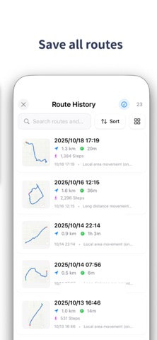 Record Route & Travel Path Log Screenshot 3 of 5