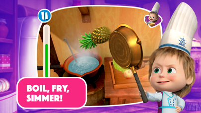 Masha and the Bear: Cooking 3D Screenshot