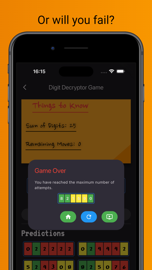 #5. Digit Decryptor (iOS) 由: Mustafa Altan