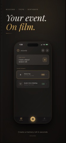 Reverie Films iPhone screenshot