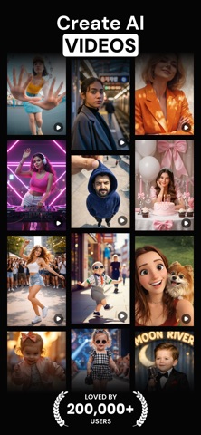 Flick AI : AI Video Generator iPhone screenshot