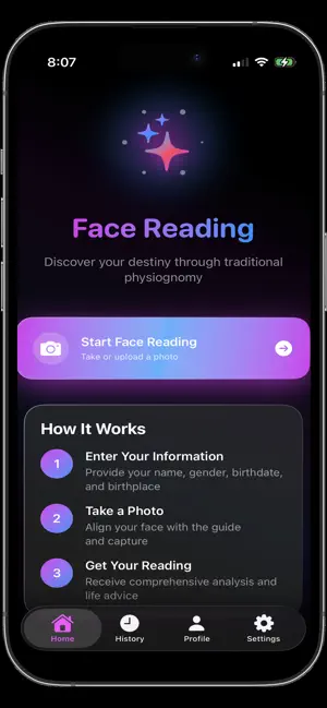 Face Reading screenshot 1