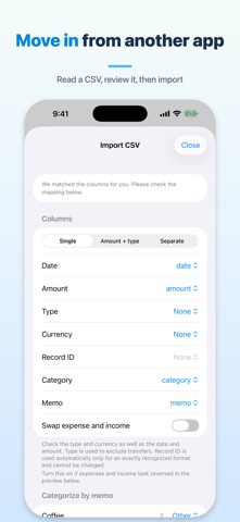 Kakeibo: Fast Expense Tracker Screenshot 6 of 8
