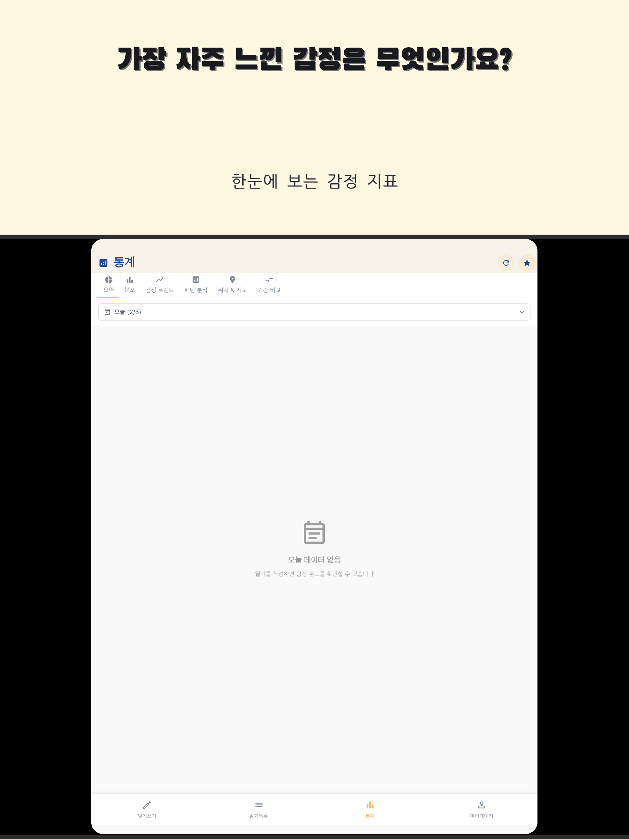 Emotion Log : 감정을 기록하세요.