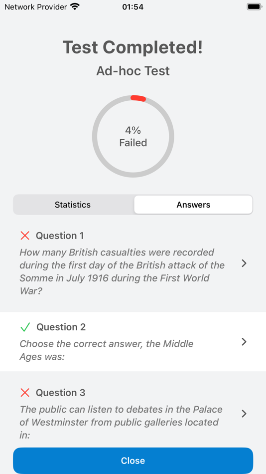 #5. Life In The UK Test Practice (iOS) Podle: Rui Costa22470887946