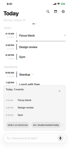 DayCommand: AI Calendar Screenshot 1 of 5