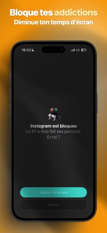 BlockIt - Pompes Temps d'écran screenshot