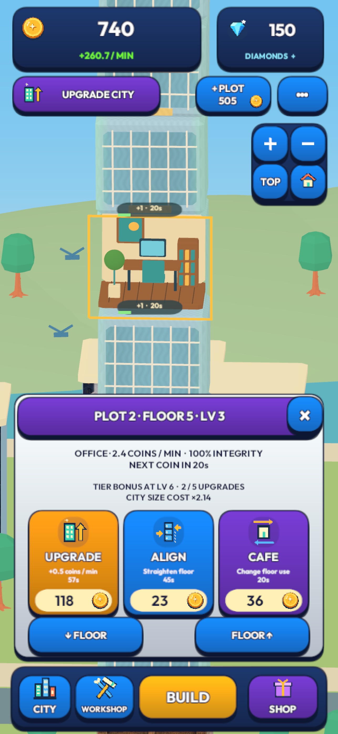 Screenshot 2 of DROP! - Build Your City