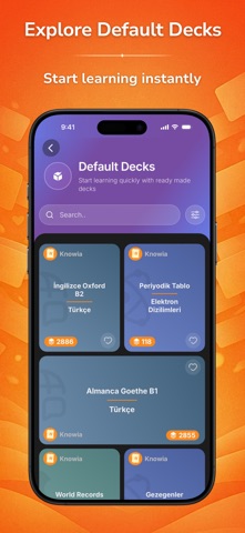 Knowia: Flashcards & Learning screenshot