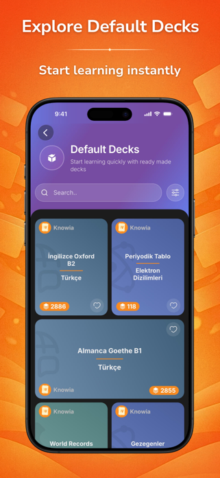 Knowia: Flashcards & Learning Screenshot 3 of 5