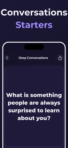 Deep Questions & Conversations iPhone screenshot