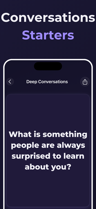 Deep Questions & Conversations Screenshot 3 of 4