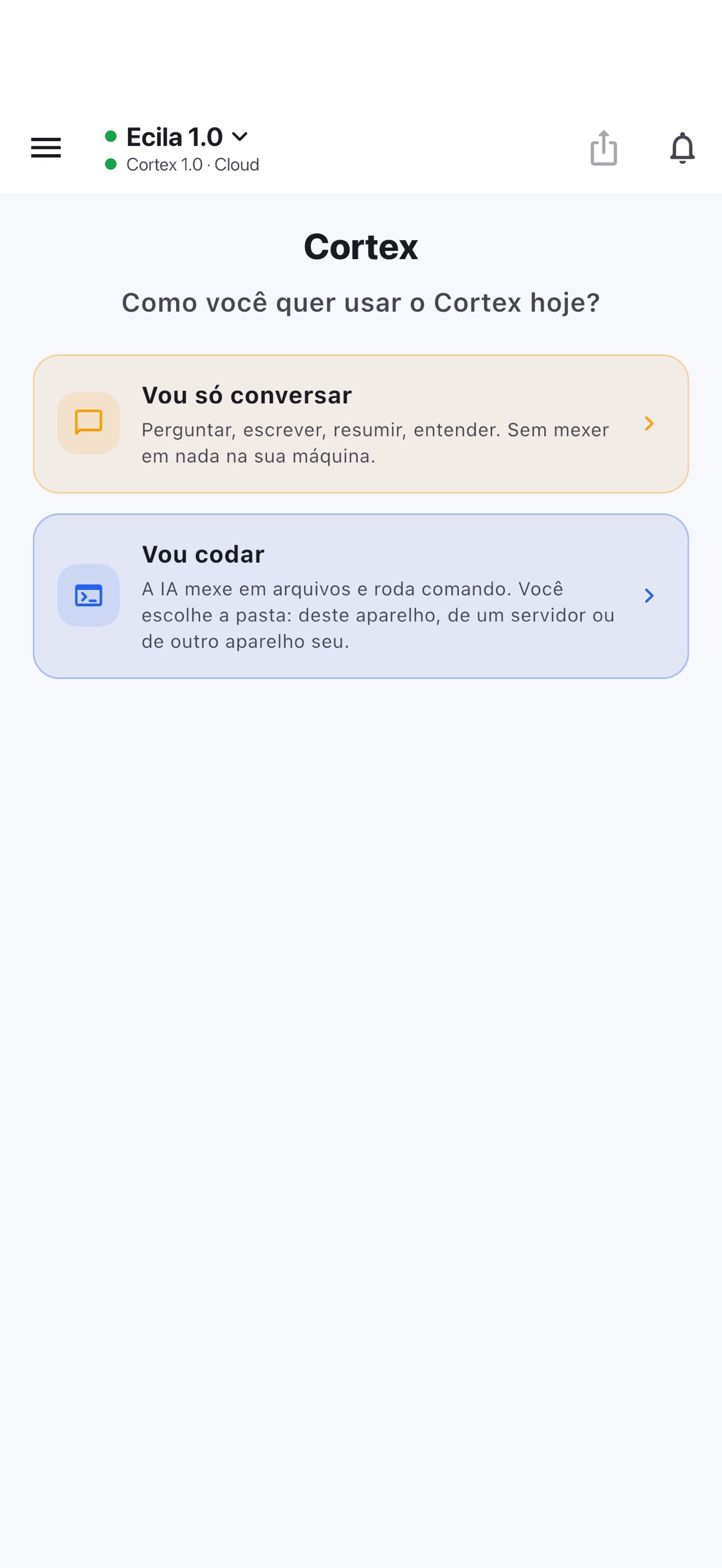 Screenshot 2 of Chat Cortex IA