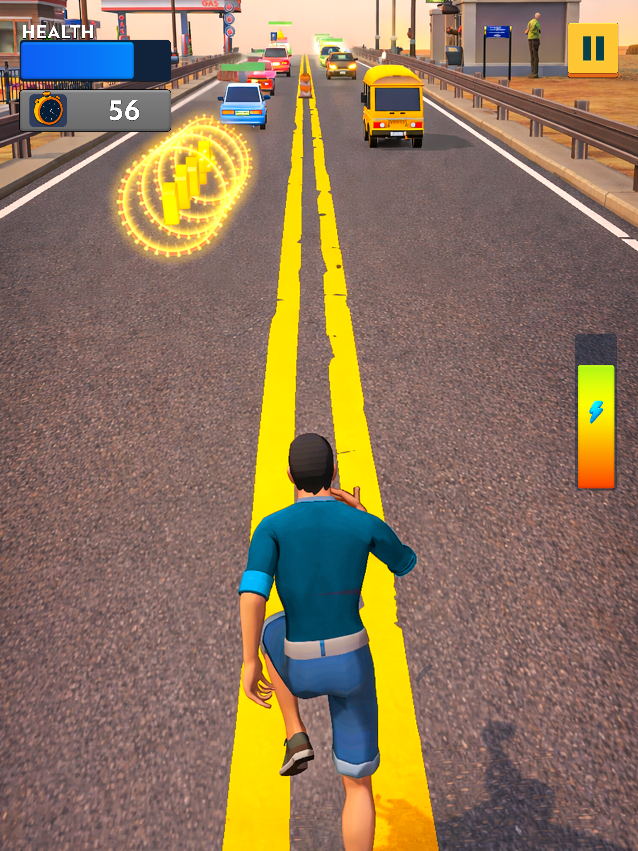 Road Dash Hero:Endless running screenshot 10