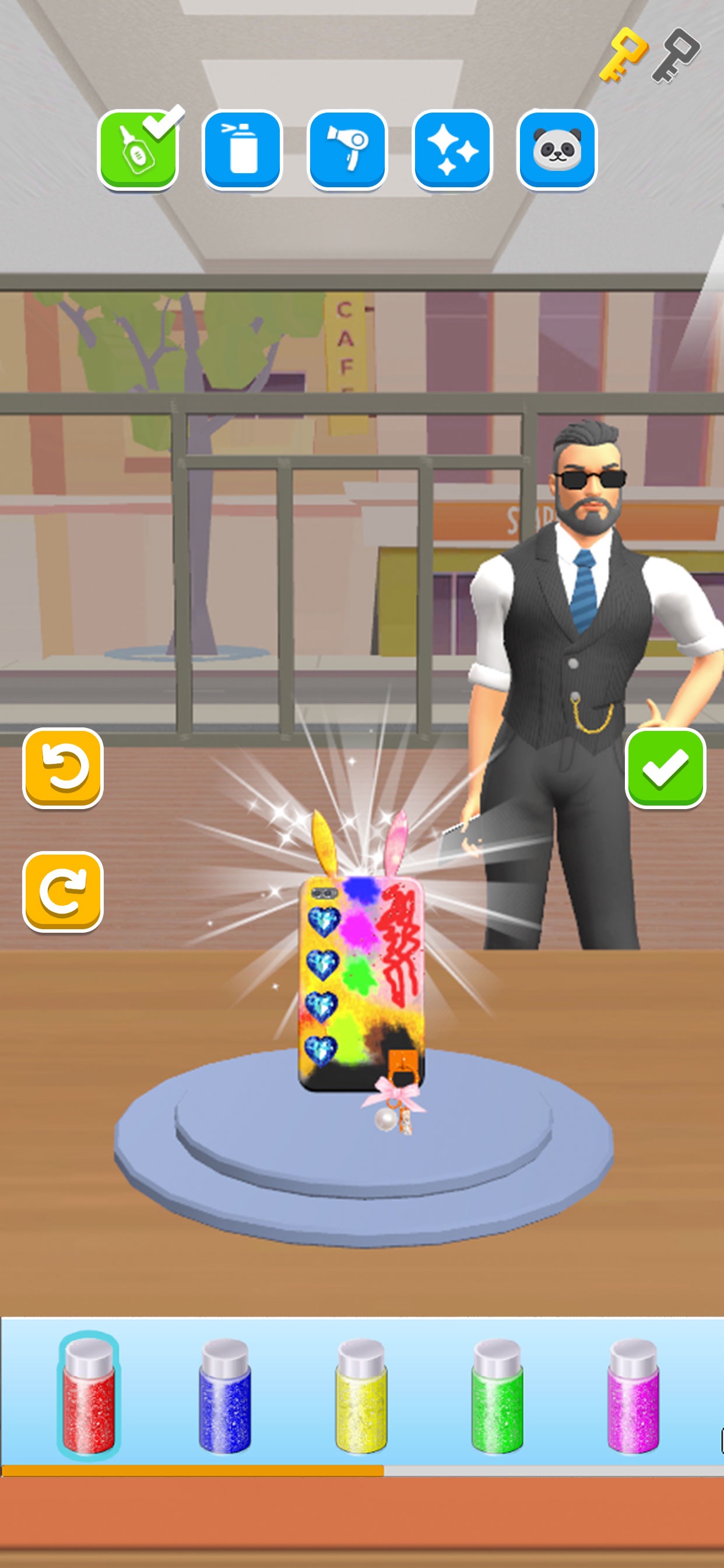 Screenshot 1 of PhonePop DIY Case Maker Game