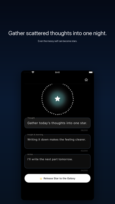 Mind Galaxy - Journal Screenshot 5 of 8