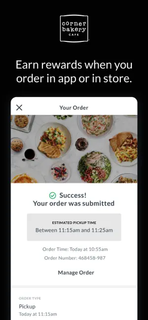 Corner Bakery Cafe screenshot 3
