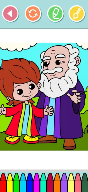 Bible Coloring Book for Kids screenshot 5