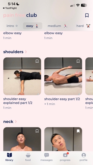 pain free club Screenshot