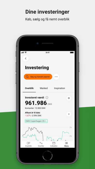 Landbobanken og Nordjyske Bank Screenshot