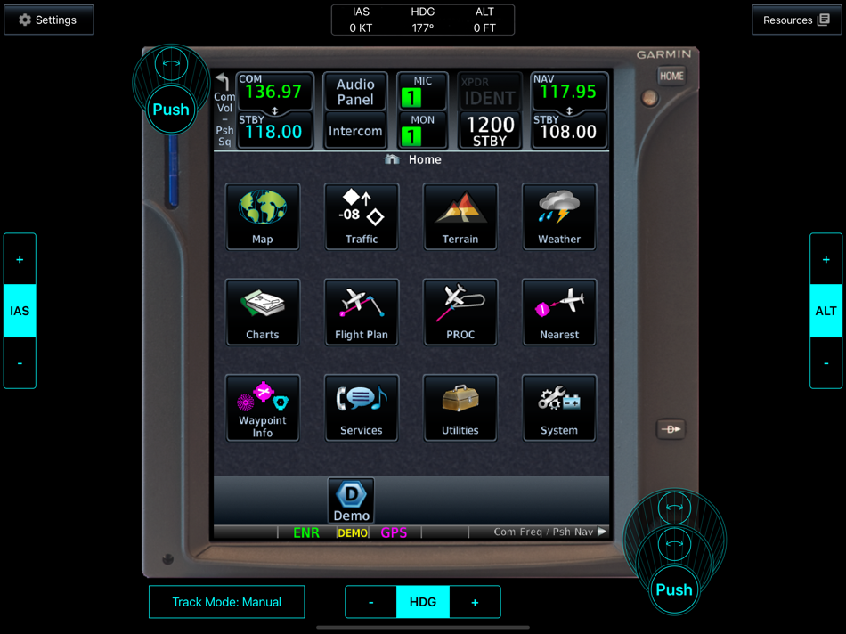 #1. Garmin GTN Trainer (iOS) 由: Garmin DCI