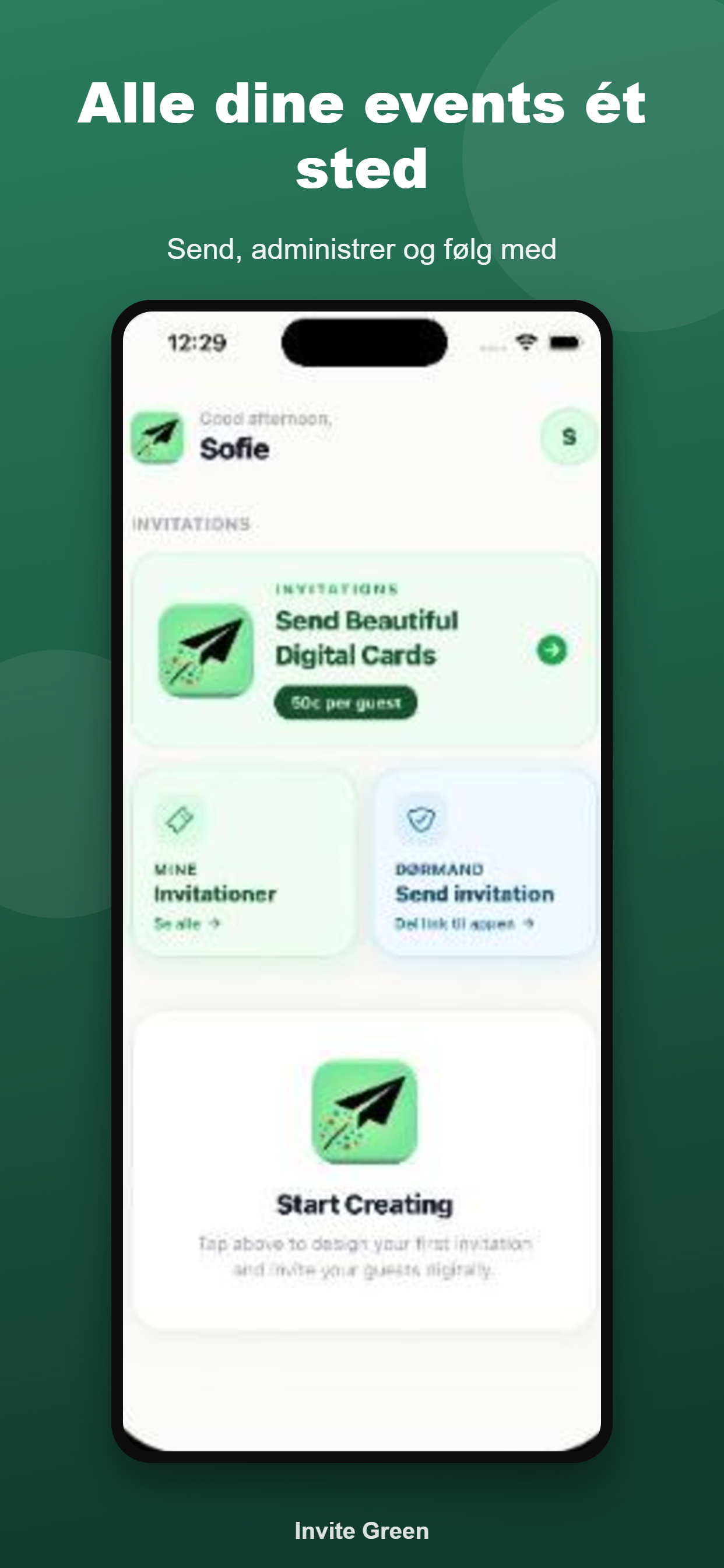 Invite Green screenshot 4