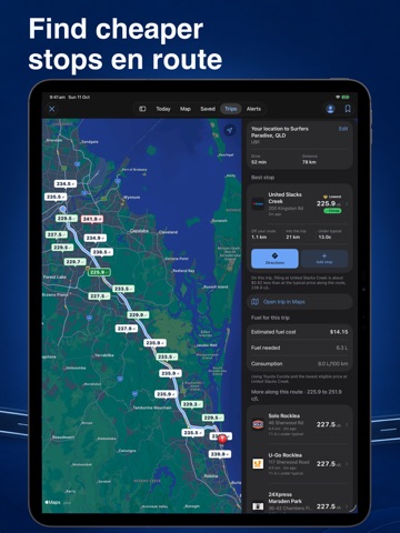 FuelRadar: Petrol Prices & Map iPad screenshot 4