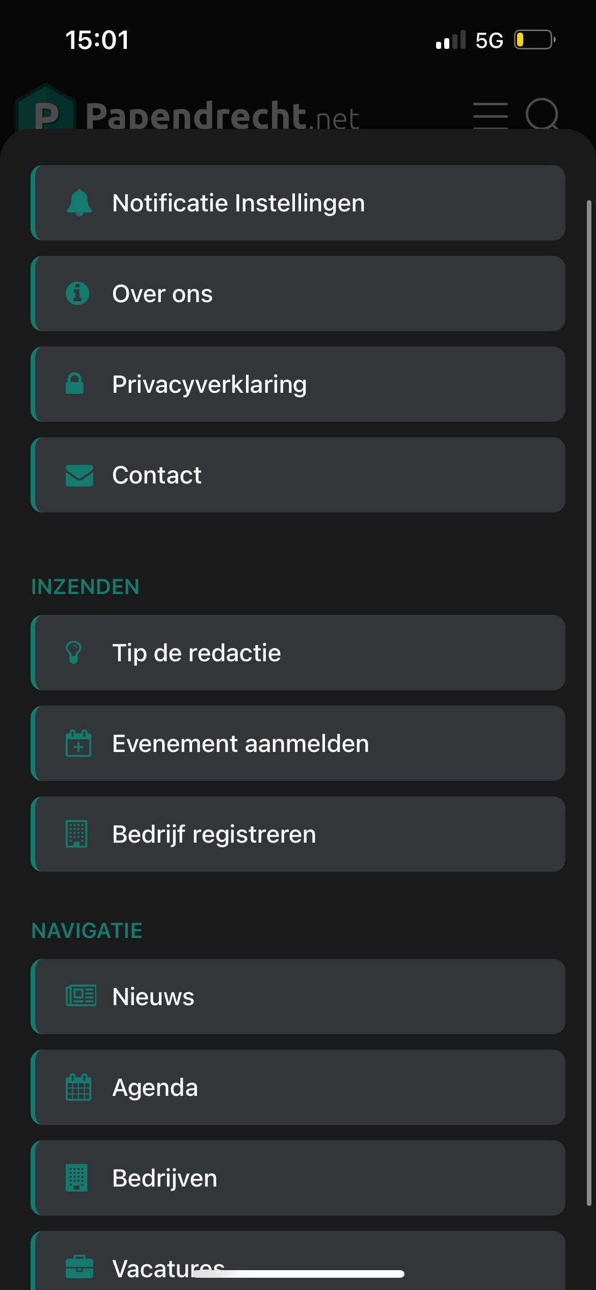 Papendrecht.net screenshot 8