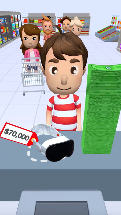 Screenshot #1 pour Hypermarket 3D: Store Cashier