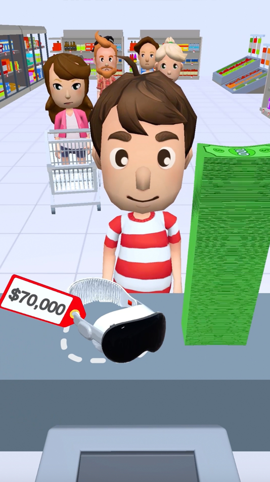#1. Hypermarket 3D: Store Cashier (iOS) 由: Sunday.gg