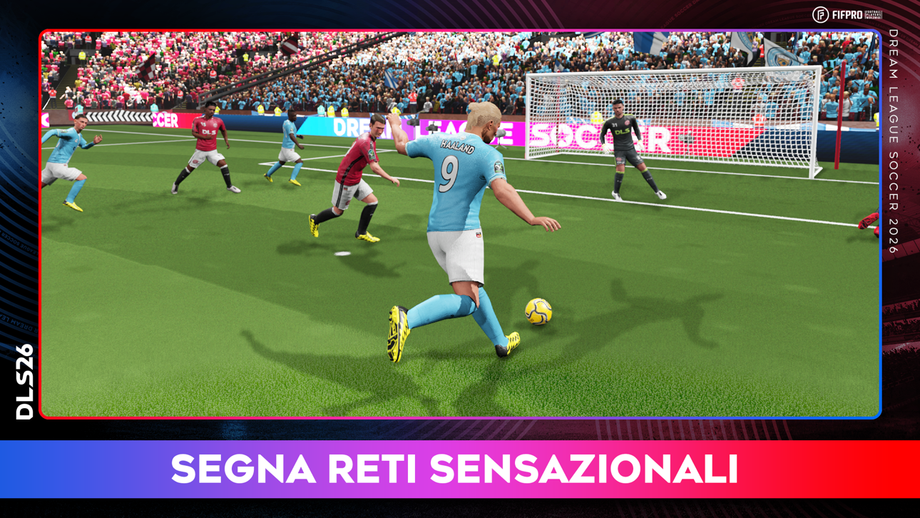 Dream League Soccer 2026 iOS Mod IPA screenshot 7 - iOS game interface