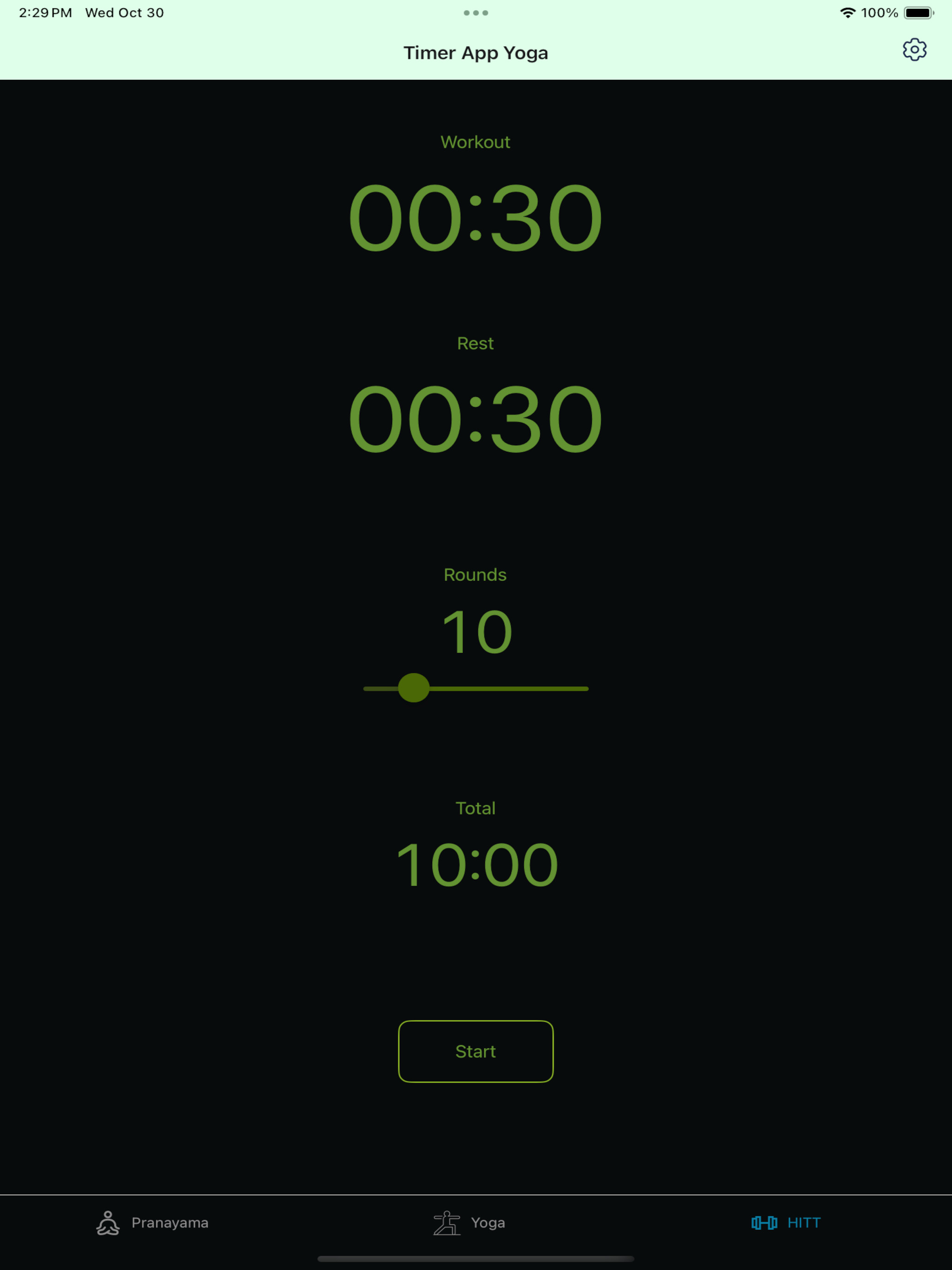 TimerAppYoga screenshot 8